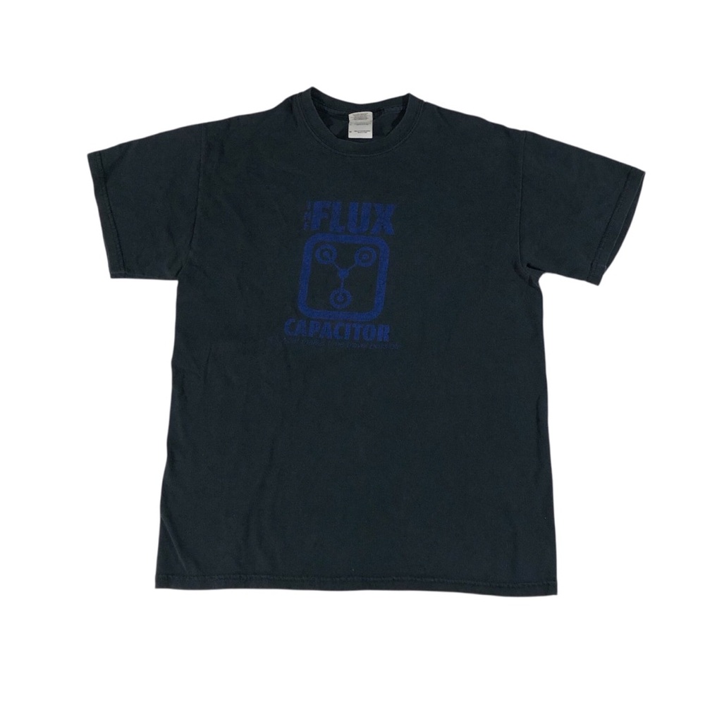 Vintage 90’s Flux Capacitor T Shirt Medium Back To The Future Movie M Tee